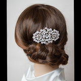 Vintage Rose Gold Rhinestones Bridal Headpiece, Wedding Hair Accessories, Bridal, Bridesmaids